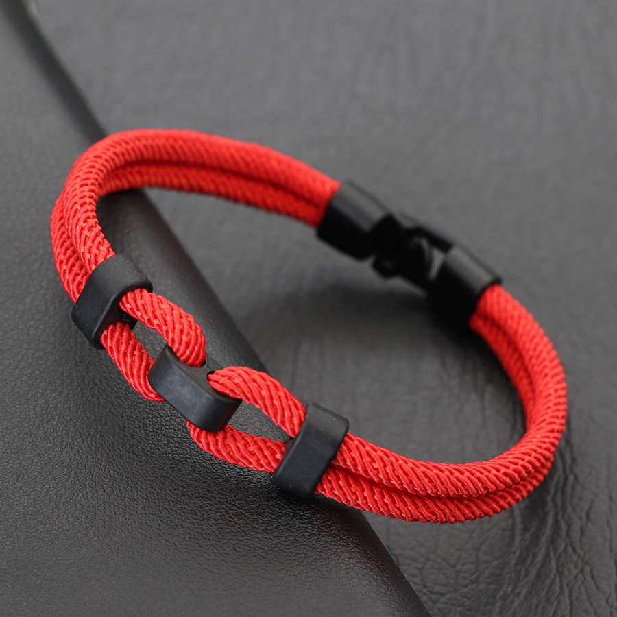 Milan Men'S Fashion - Nowa moda Lucky Red Rope Braclet