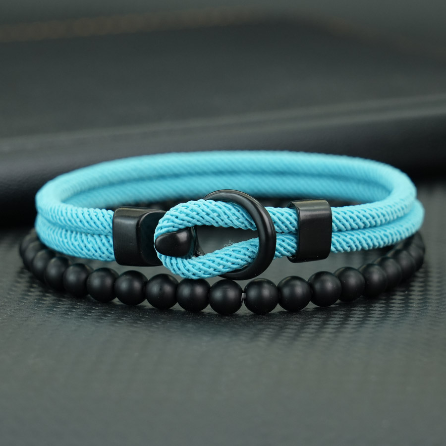 Milan Men'S Fashion - Modny 2 szt. Zestaw bransoletek z