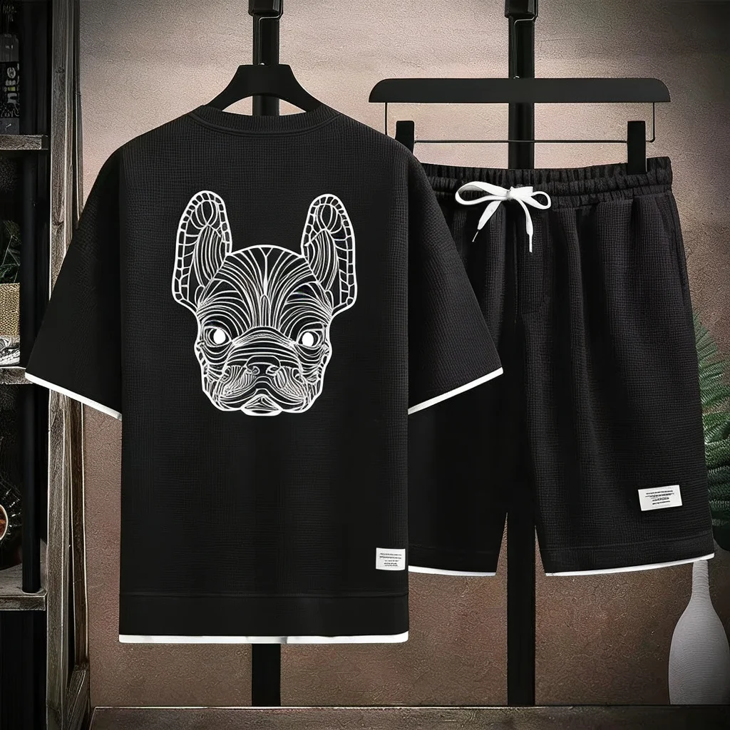 Men'S Fashion 2025 - Letni męski zestaw: szybkoschnąca koszulka z