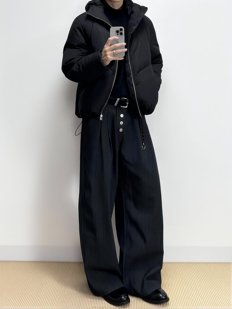 Men'S Dress Pants Fashion - Męskie spodnie garniturowe w stylu Old