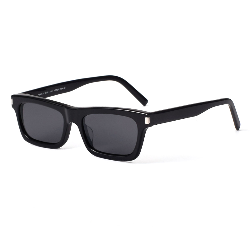 Men'S Paris Fashion Week - Paris Fashion Week Czarne super okulary