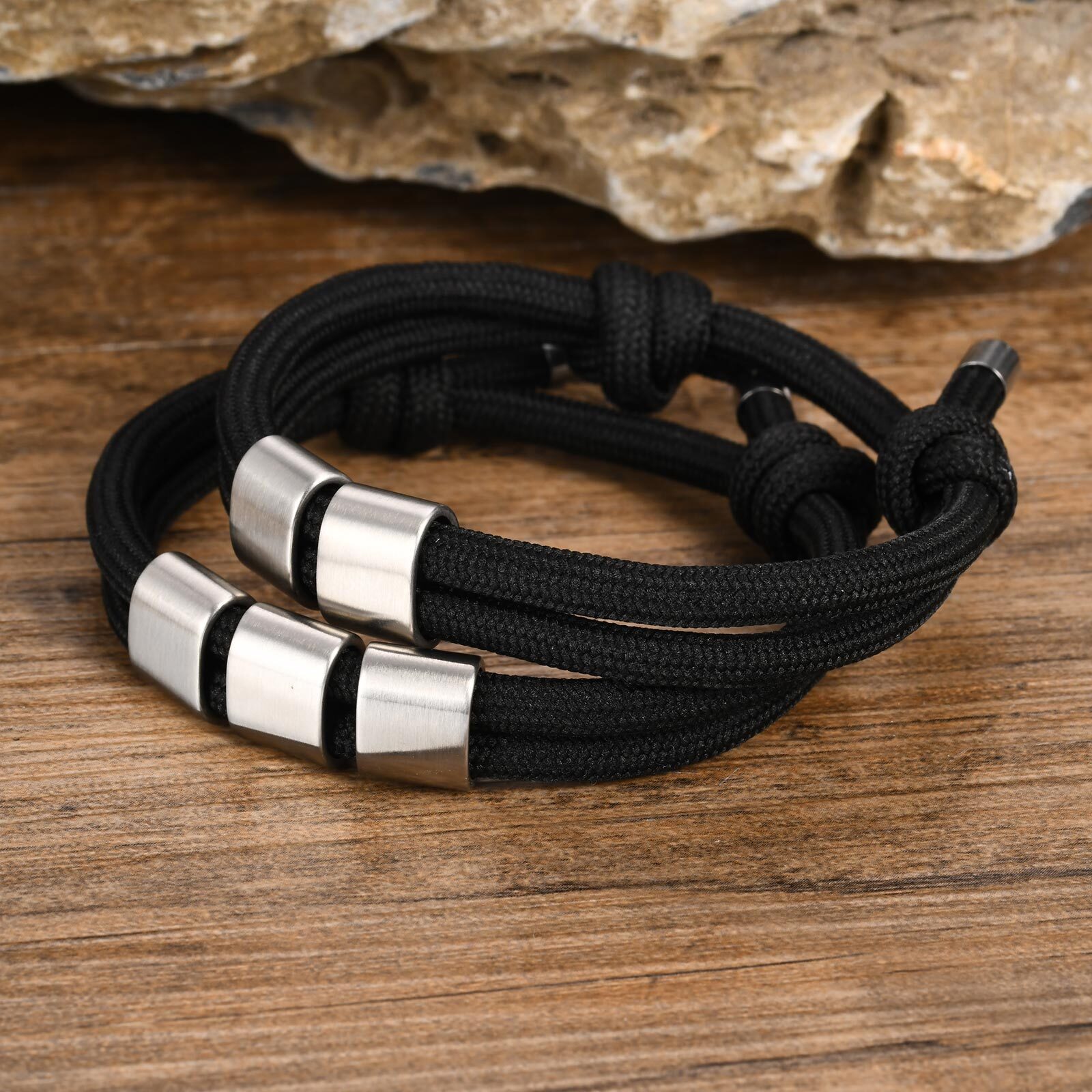 Milan Men'S Fashion - Spersonalizowane 2-3 imienne bransoletki z liny