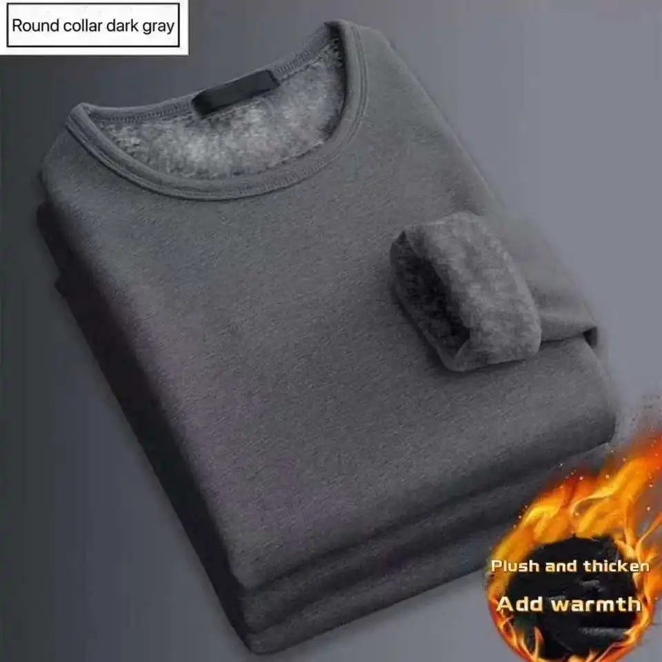 Men'S Tops Fashion - Męska zimowa koszulka termiczna z długim