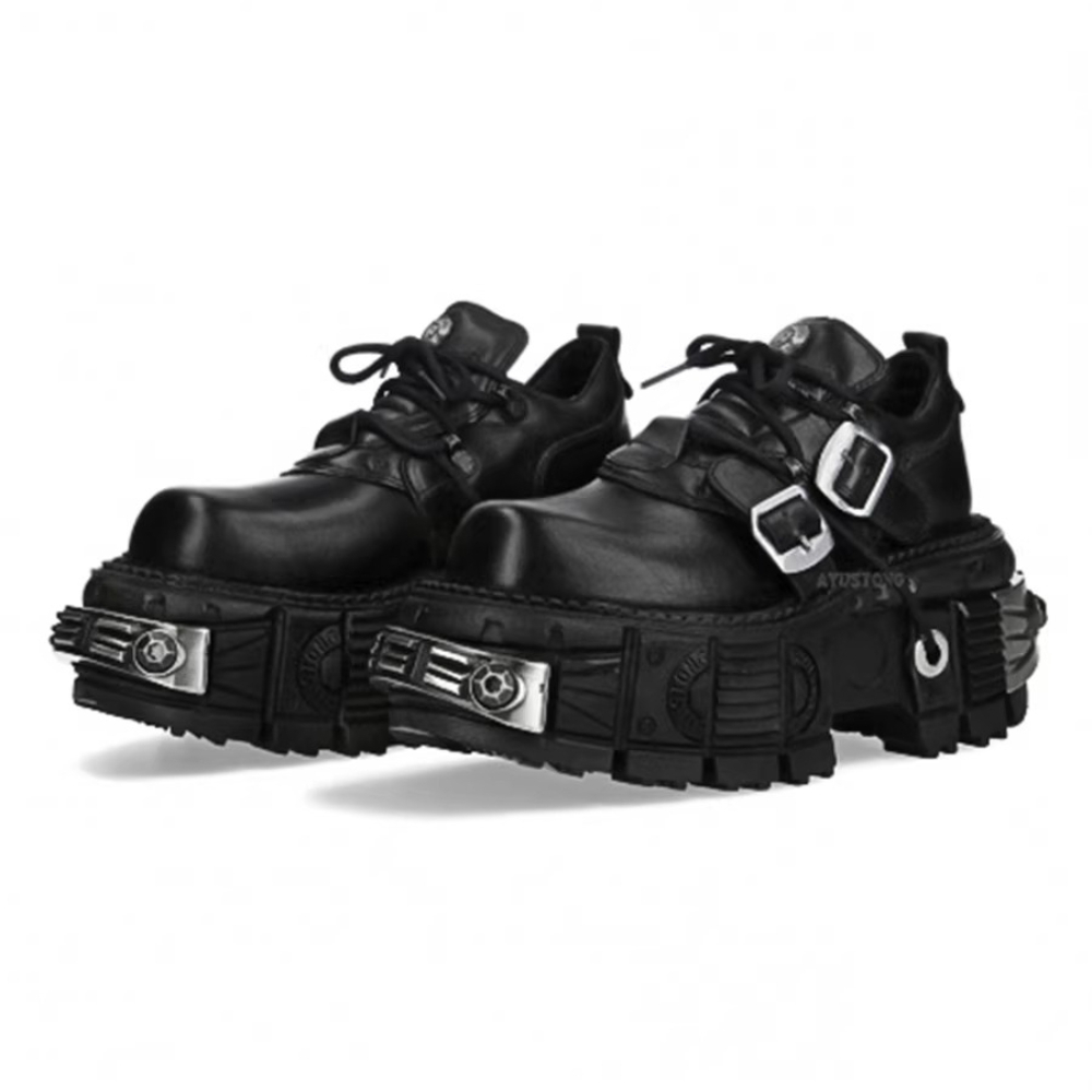 Men'S Fashion Y2K - Damskie buty motocyklowe w stylu goth