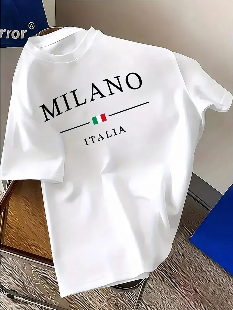Milan Men'S Fashion - Letnia moda męska i dziecięca: T-shirt