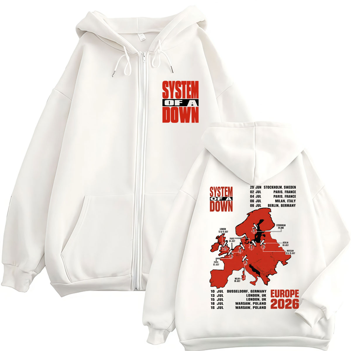 System of A Down EU i UK Tour  – Men'S Fashion Uk 2026 recenzja i cena