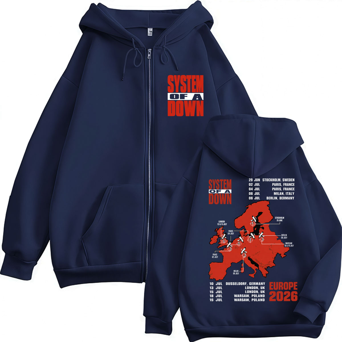 System of A Down EU i UK Tour  – Men'S Fashion Uk 2026 recenzja i cena