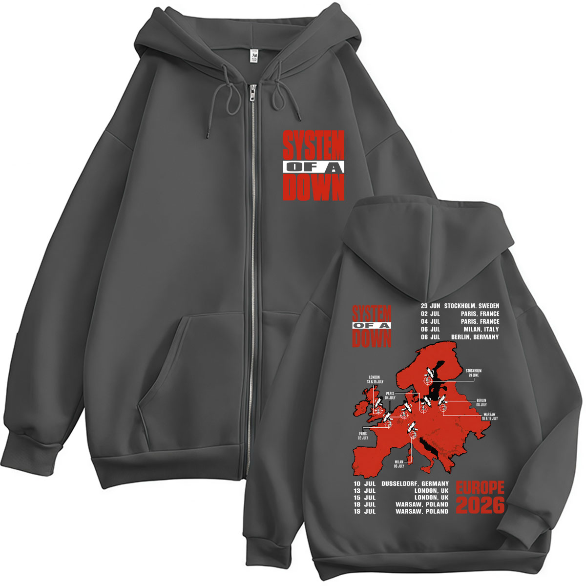 System of A Down EU i UK Tour  – Men'S Fashion Uk 2026 recenzja i cena