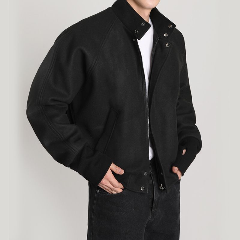 Kurtka z mieszanki wełny męska – Mens Fashion Style Images recenzja i cena