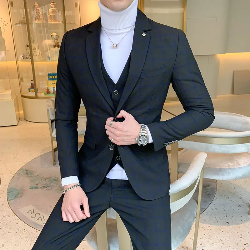 Marynarka i kamizelka i spodni – Men'S Dress Pants Fashion recenzja i cena