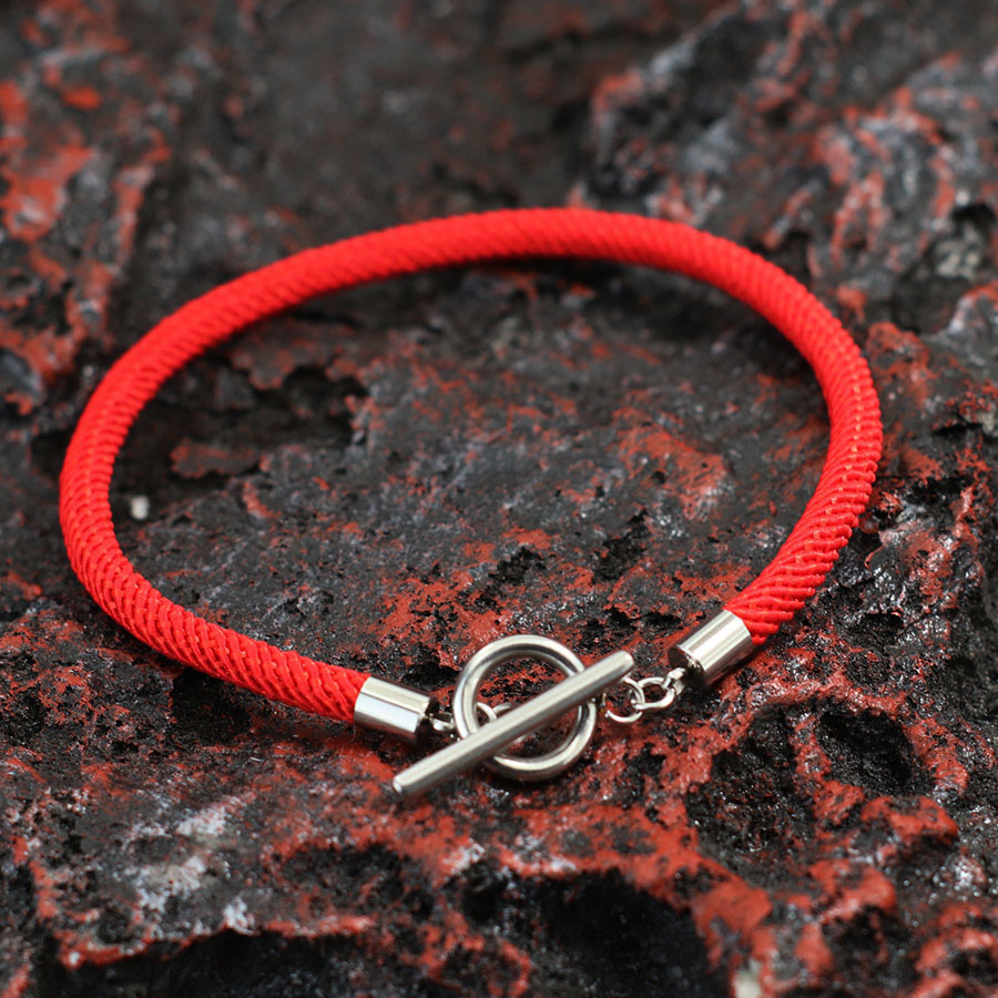 Moda Lucky Red Thread Bransole – Milan Men'S Fashion recenzja i cena