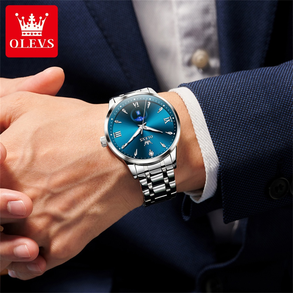 OLEVS Moon Phase męskie zegark – Men'S Fashion Luxury Brands recenzja i cena