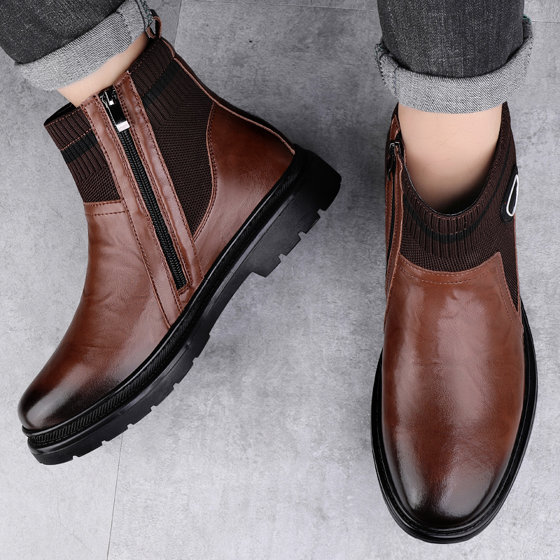 Zimowe, ocieplane, wysokie but – Men'S Fashion Luxury Brands recenzja i cena