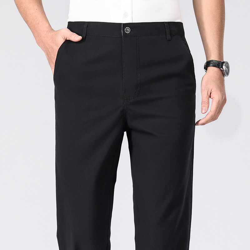 Męskie spodnie Chino Business  – Men'S Dress Pants Fashion recenzja i cena
