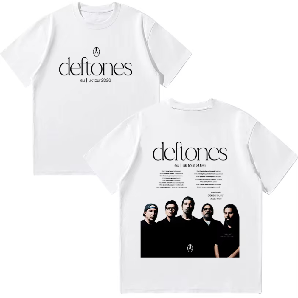 Koszulki Deftones Trasa Koncer – Men'S Fashion Uk 2026 recenzja i cena