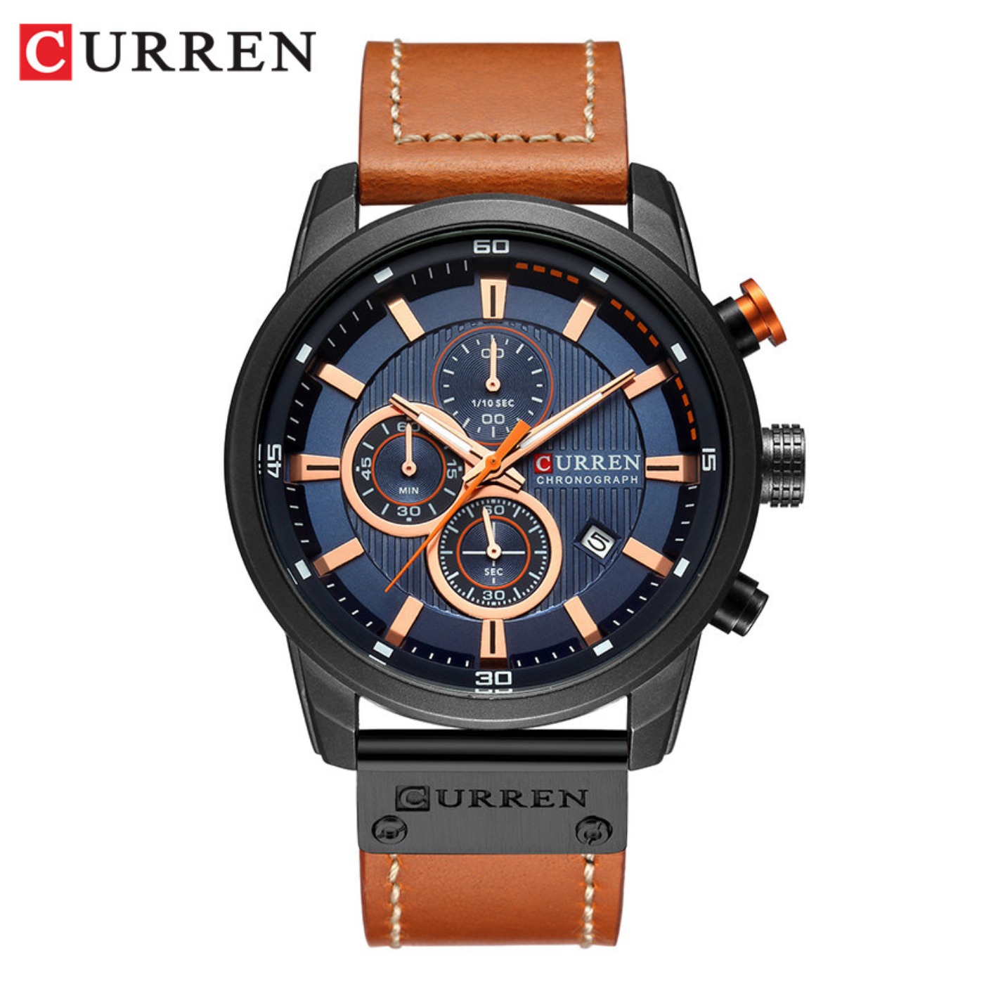 Zegarki męskie CURREN Fashion  – Men'S Fashion Luxury Brands recenzja i cena