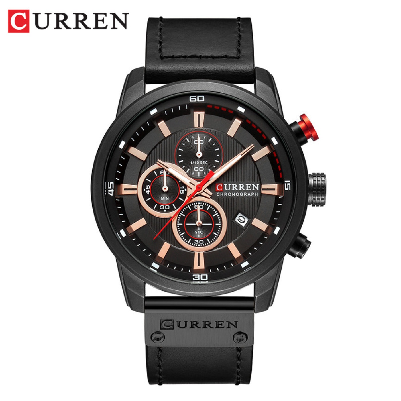 Zegarki męskie CURREN Fashion  – Men'S Fashion Luxury Brands recenzja i cena