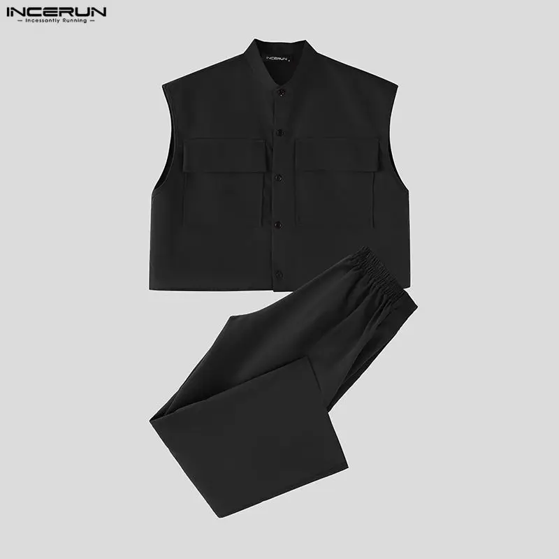 INCERUN Męskie Komplety Bez Rę – Men'S Fashion Designer recenzja i cena