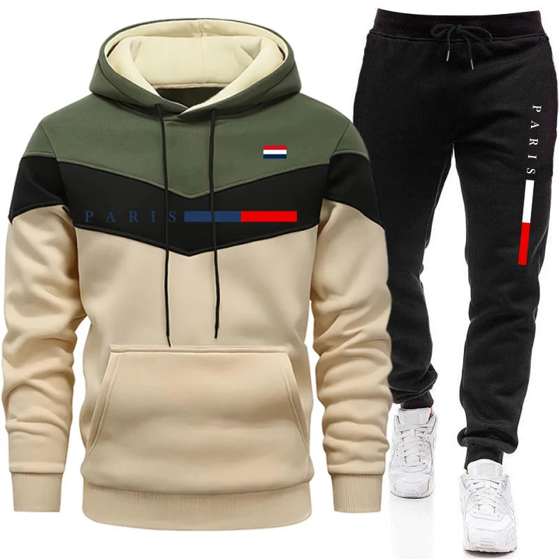 Męski zestaw: bluza z kapturem – Paris Men'S Fashion recenzja i cena