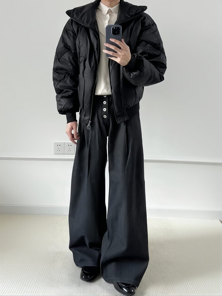Męskie spodnie garniturowe w s – Men'S Dress Pants Fashion recenzja i cena
