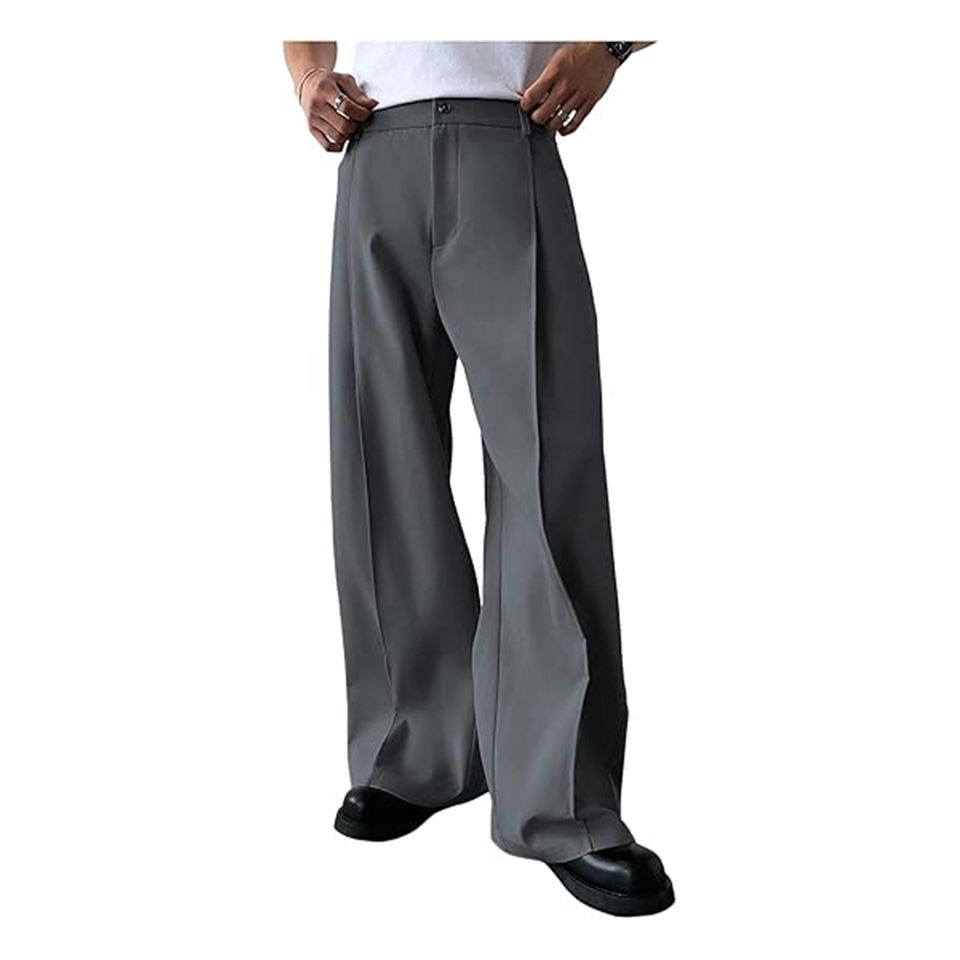 Męskie spodnie garniturowe o p – Men'S Dress Pants Fashion recenzja i cena