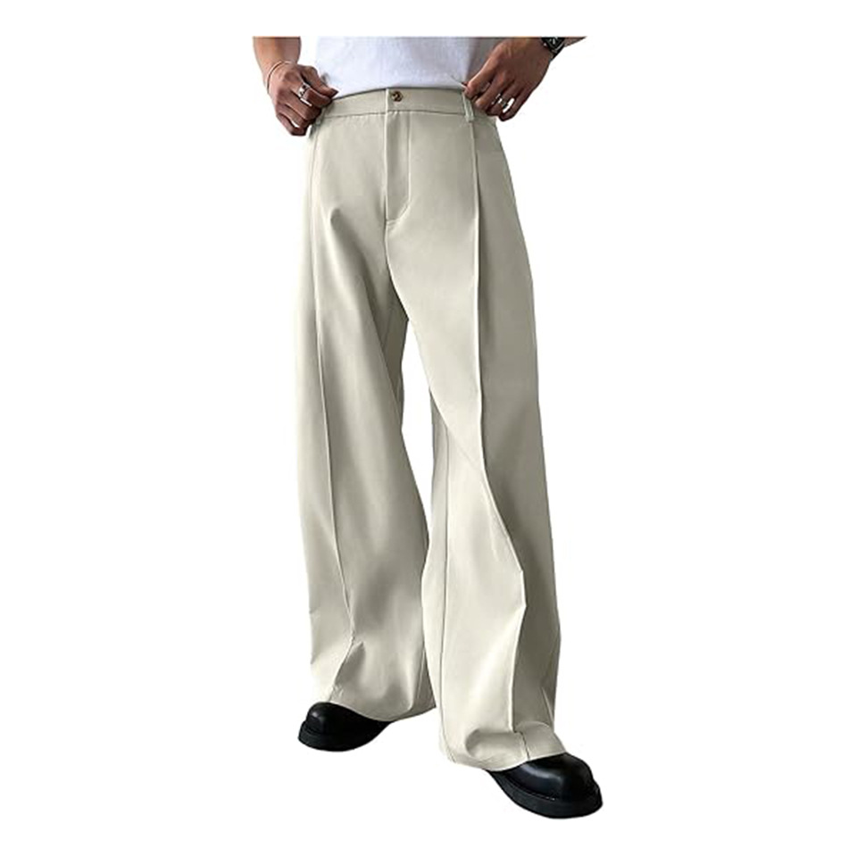 Męskie spodnie garniturowe o p – Men'S Dress Pants Fashion recenzja i cena
