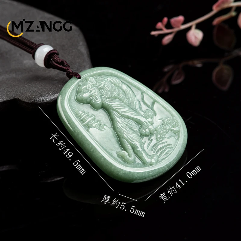 Natural A-goods Jadeite Zodiac – Men'S Fashion Necklaces recenzja i cena