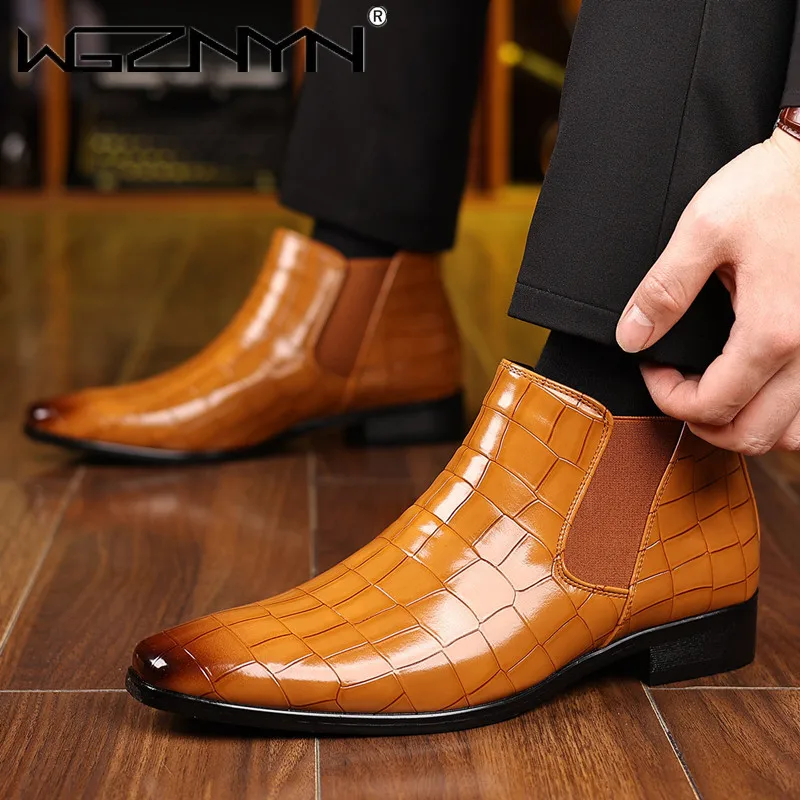 Luksusowe męskie botki Chelsea – Men'S Fashion Luxury Brands recenzja i cena