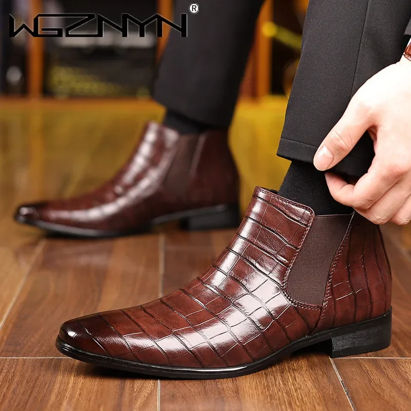 Luksusowe męskie botki Chelsea – Men'S Fashion Luxury Brands recenzja i cena