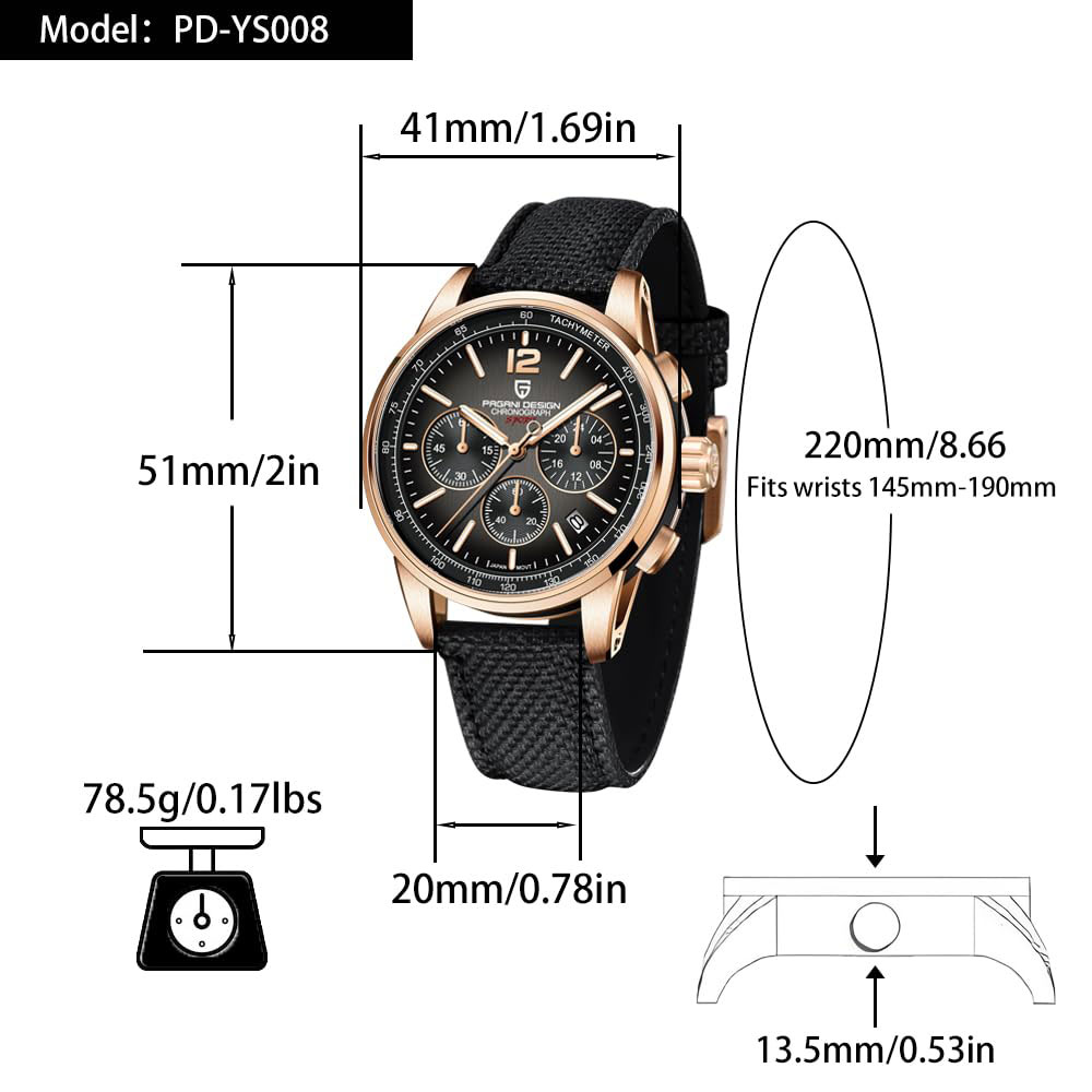 PAGANI DESIGN Nowy Męski Zegar – Men'S Fashion Luxury Brands recenzja i cena