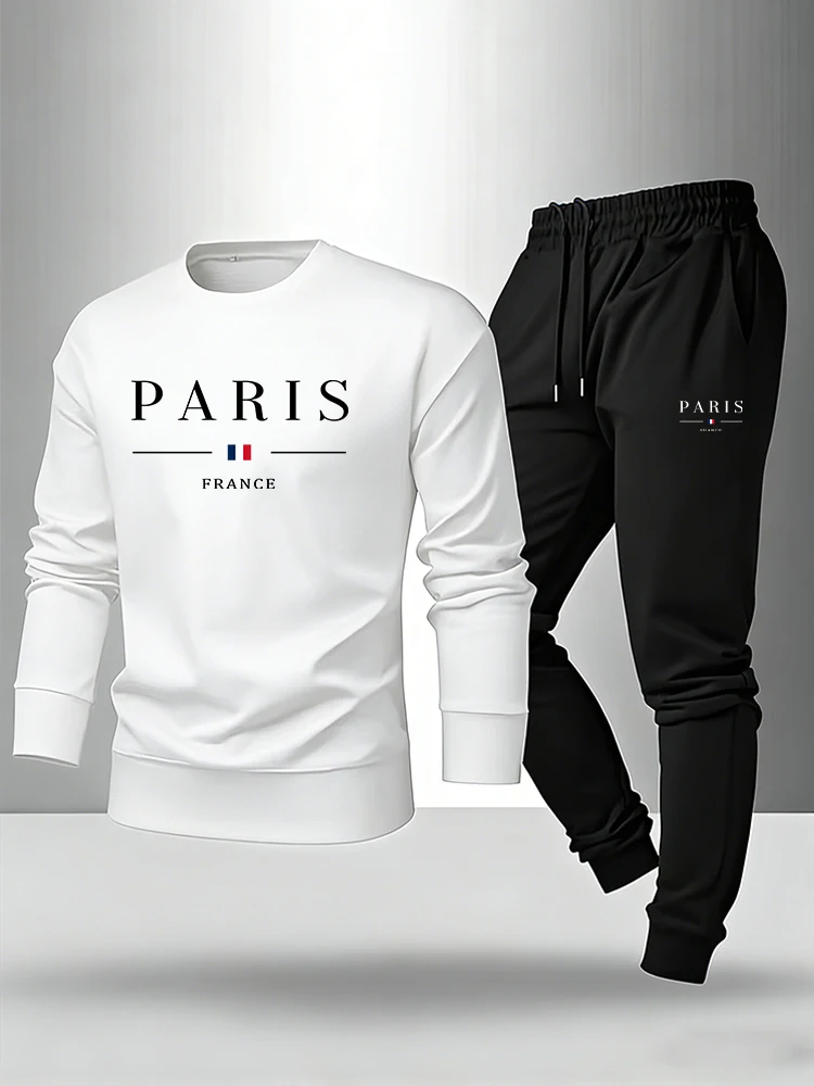 Męski zestaw z nadrukiem Paryż – Paris Men'S Fashion recenzja i cena