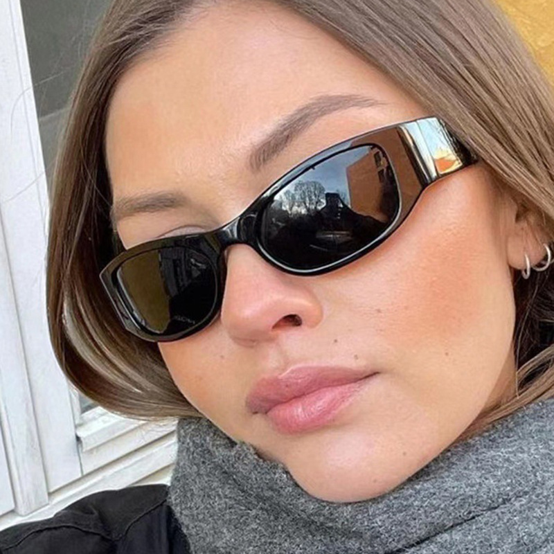 Małe okulary przeciwsłoneczne  – Men'S Fashion Y2K recenzja i cena
