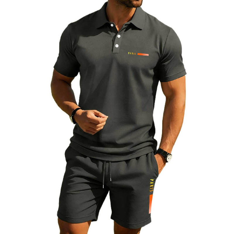 PARIS Męska koszulka polo z na – Paris Men'S Fashion recenzja i cena
