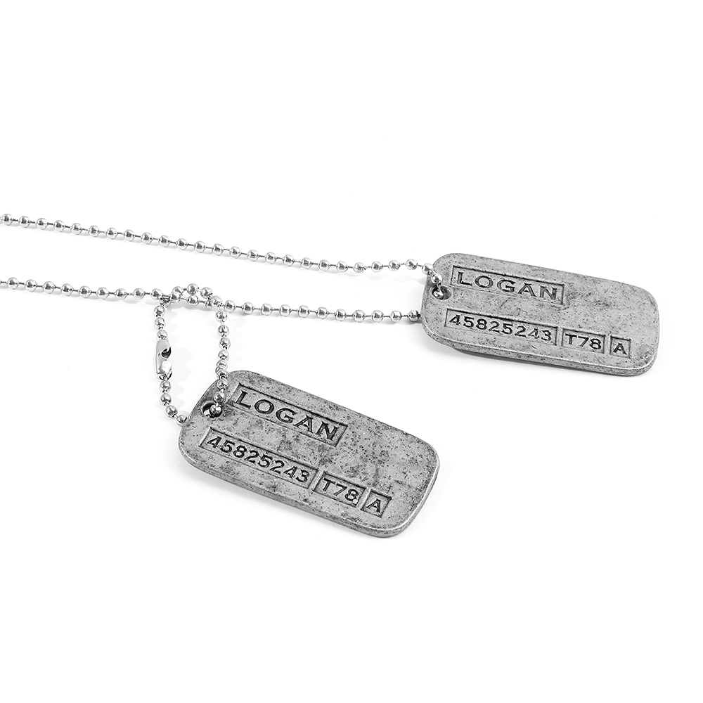 Naszyjnik z kartą wojskową X-M – Men'S Fashion Necklaces recenzja i cena