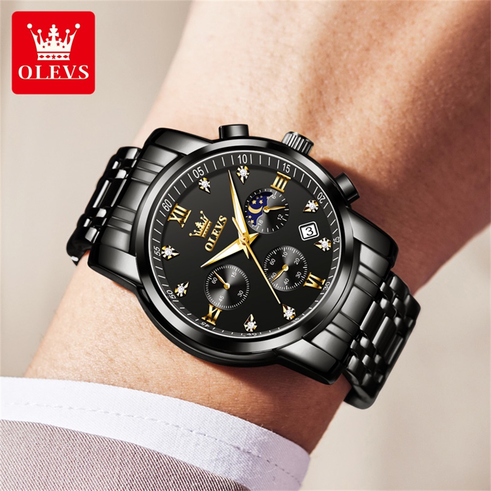 OLEVS Popularne męskie zegarki – Men'S Fashion Luxury Brands recenzja i cena