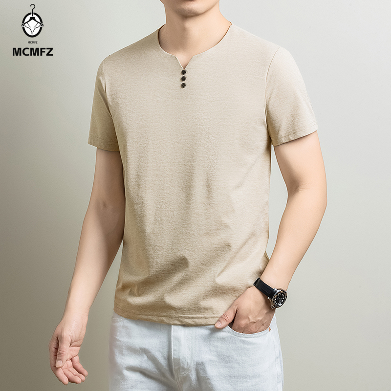 Męska koszulka Henley, wygodna – Men'S Fashion 2025 recenzja i cena