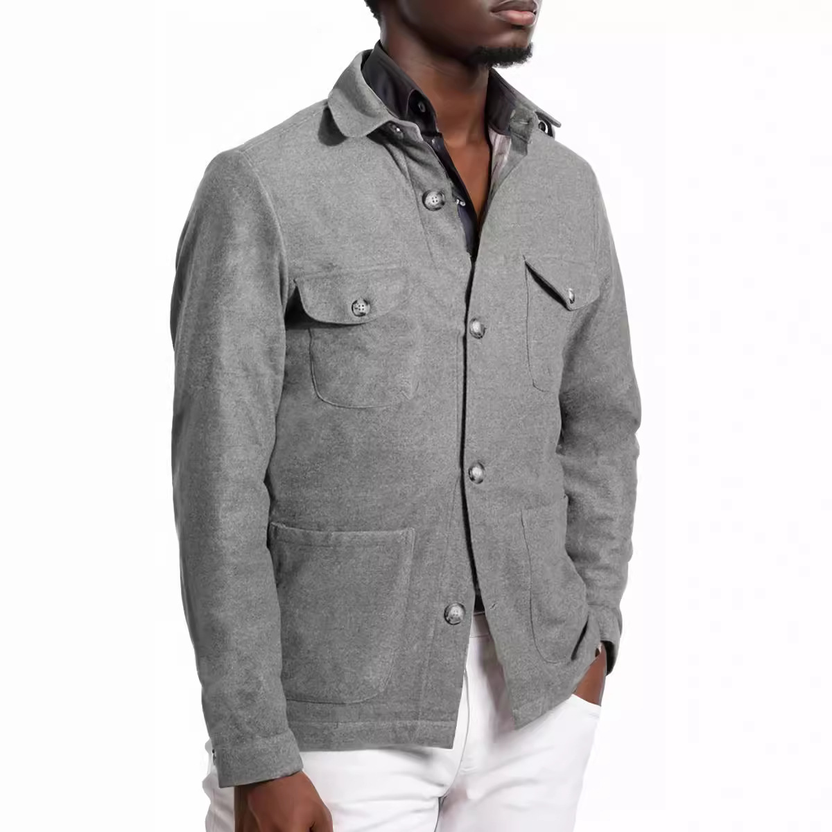 Kurtka z mieszanki wełny męska – Mens Fashion Style Images recenzja i cena