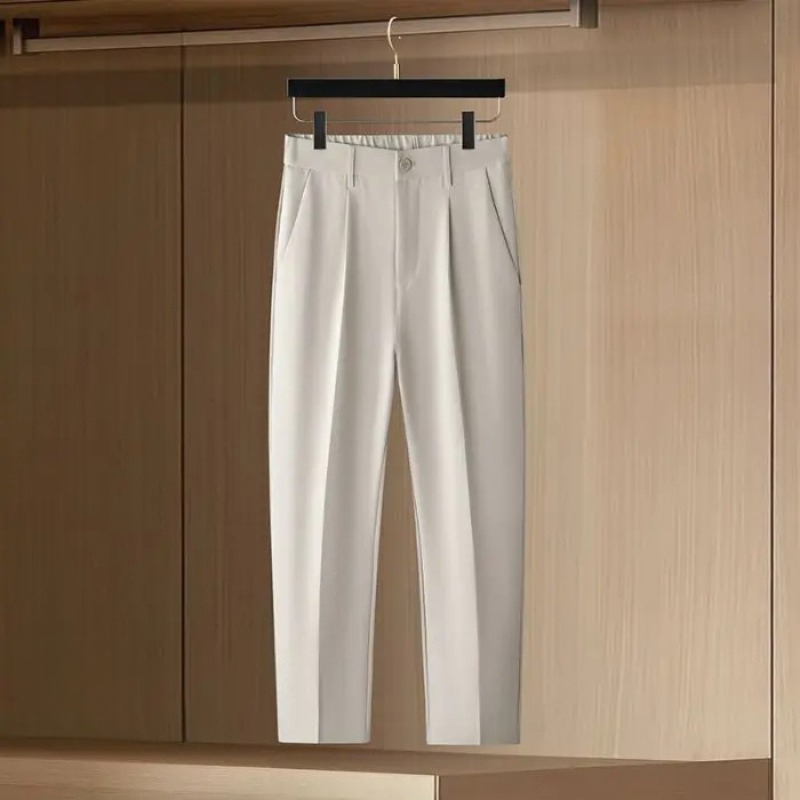Męskie spodnie garniturowe sli – Men'S Dress Pants Fashion recenzja i cena