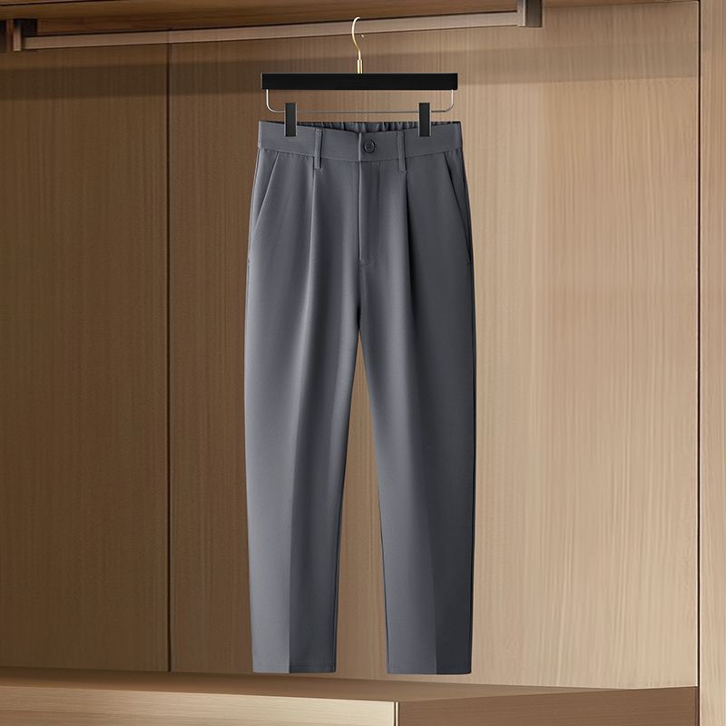 Męskie spodnie garniturowe sli – Men'S Dress Pants Fashion recenzja i cena