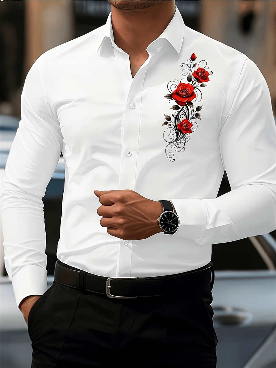 Męska koszula z długim rękawem – Men'S Fashion Designer recenzja i cena