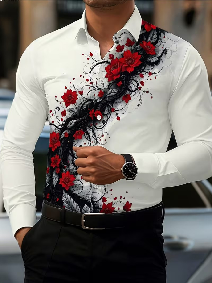 Męska koszula z długim rękawem – Men'S Fashion Designer recenzja i cena
