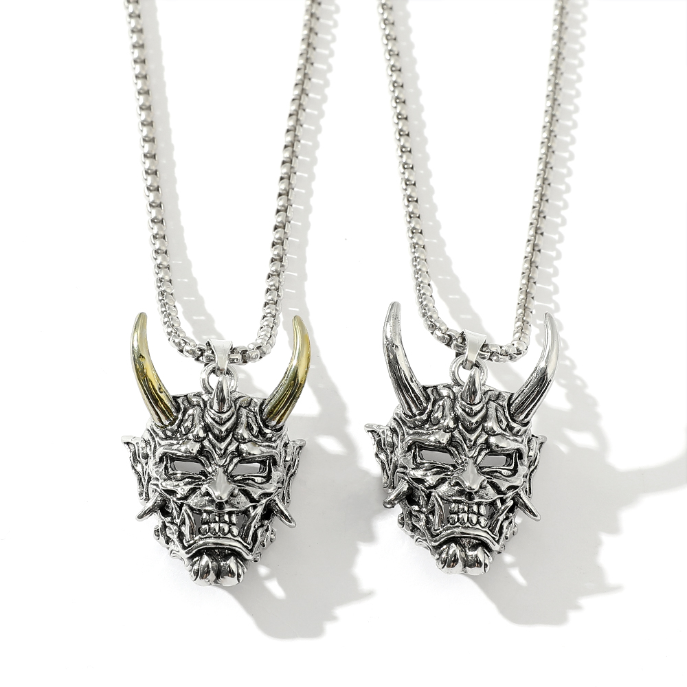 Przystojny Naszyjnik z Maska D – Men'S Fashion Necklaces recenzja i cena