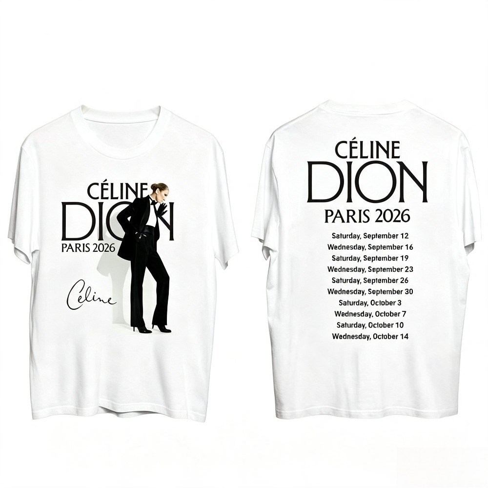 Koszulka Celine Dion Paris 202 – Paris Men'S Fashion recenzja i cena