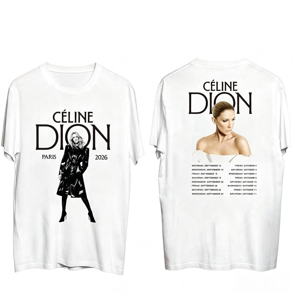 Koszulka Celine Dion Paris 202 – Paris Men'S Fashion recenzja i cena