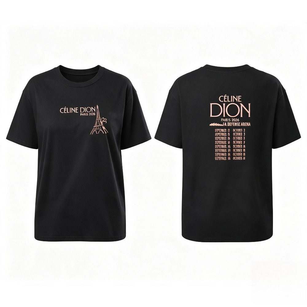 Koszulka Celine Dion Paris 202 – Paris Men'S Fashion recenzja i cena
