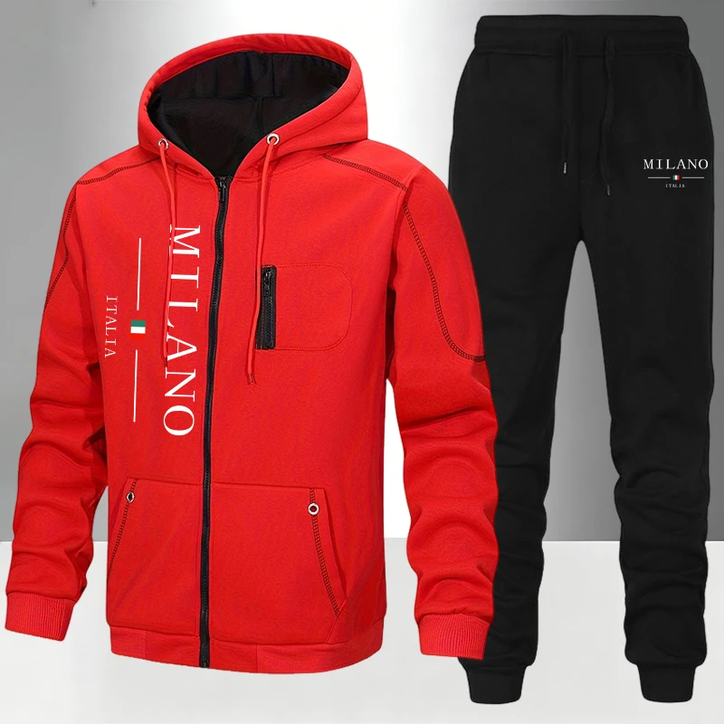 Włoski Zestaw Męski/Kurtka/Spo – Men'S Fashion Designer recenzja i cena