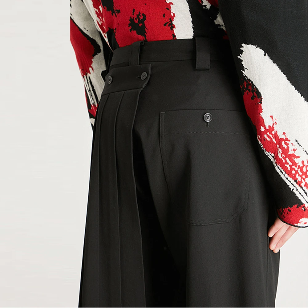 2024 wiosenne lato nowe dwuwar – Men'S Dress Pants Fashion recenzja i cena