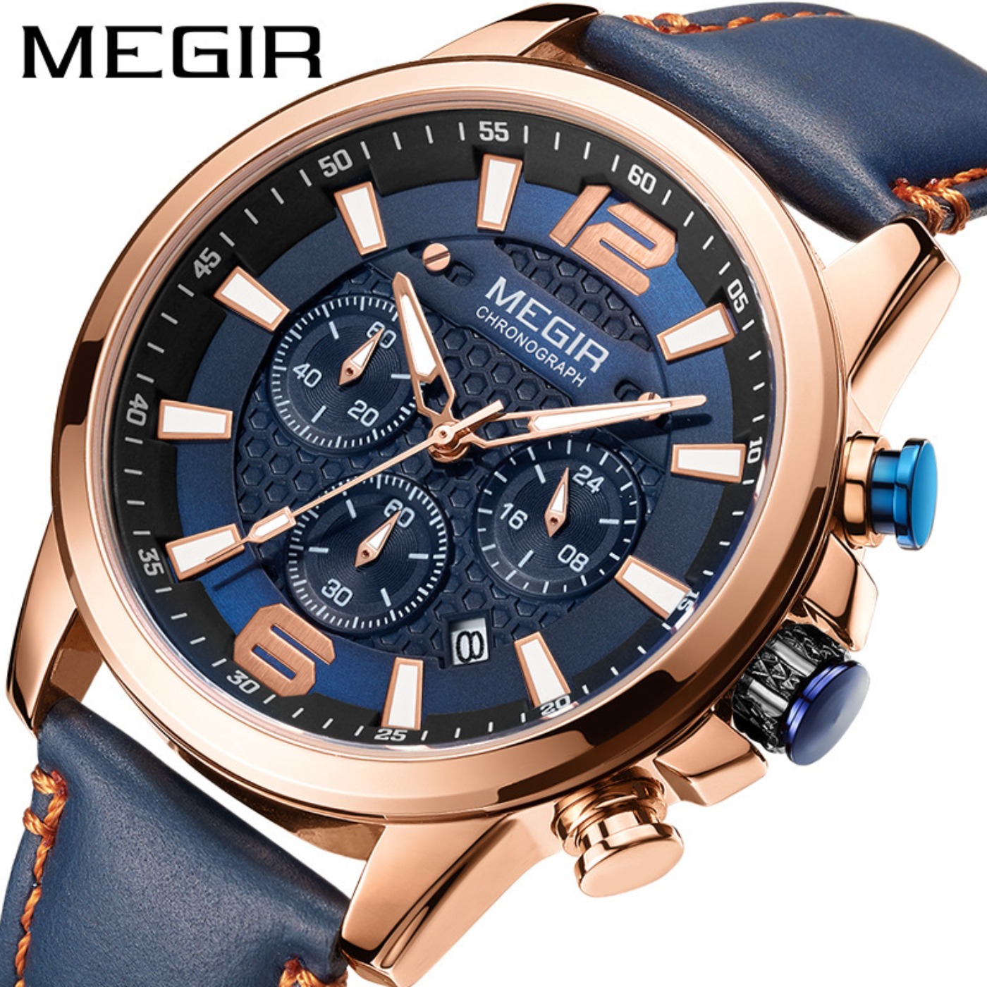 MEGIR 2020 Luksusowe Zegarki M – Men'S Fashion Luxury Brands recenzja i cena