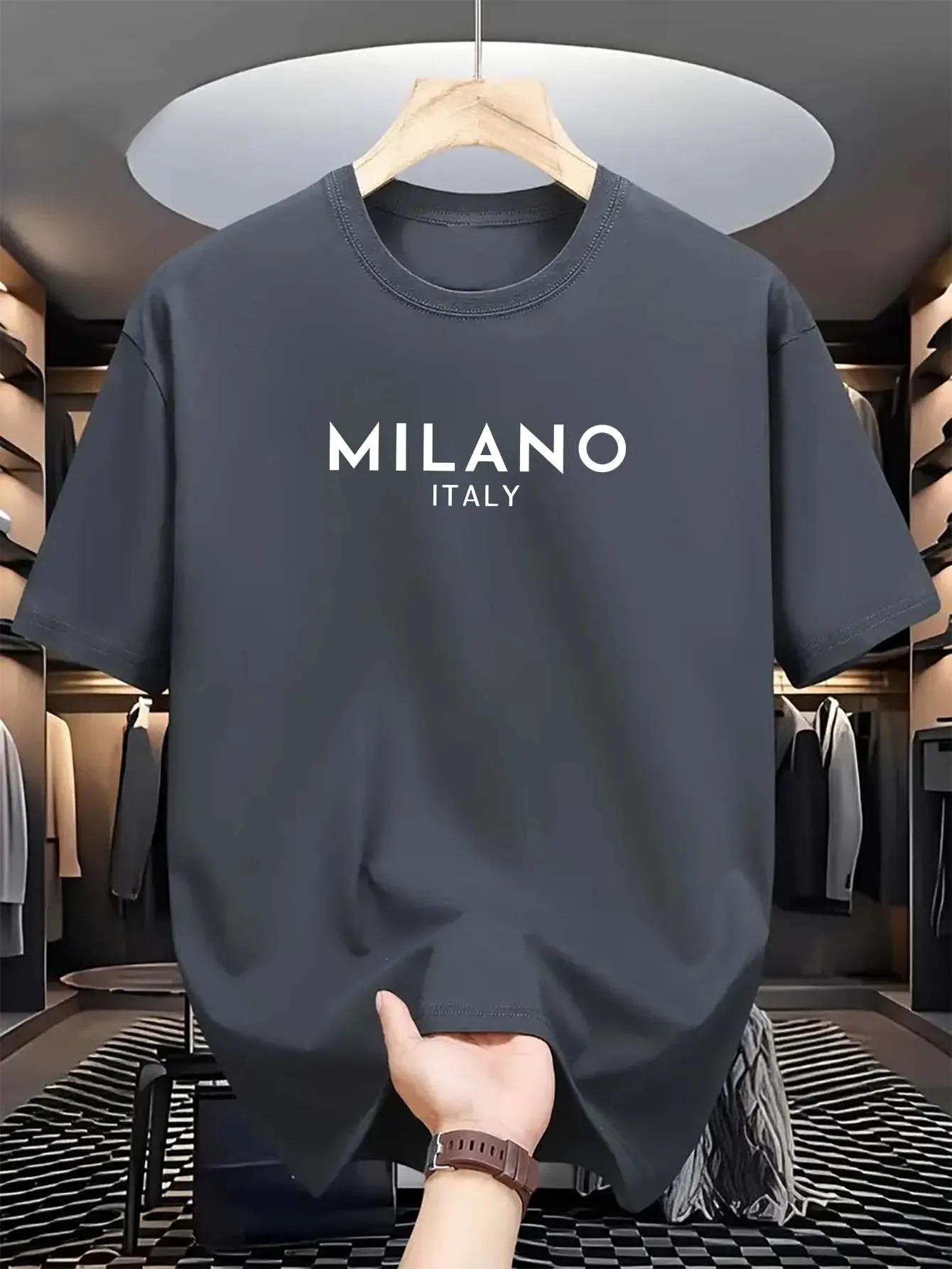 Włoska koszulka z krótkim ręka – Milan Men'S Fashion recenzja i cena